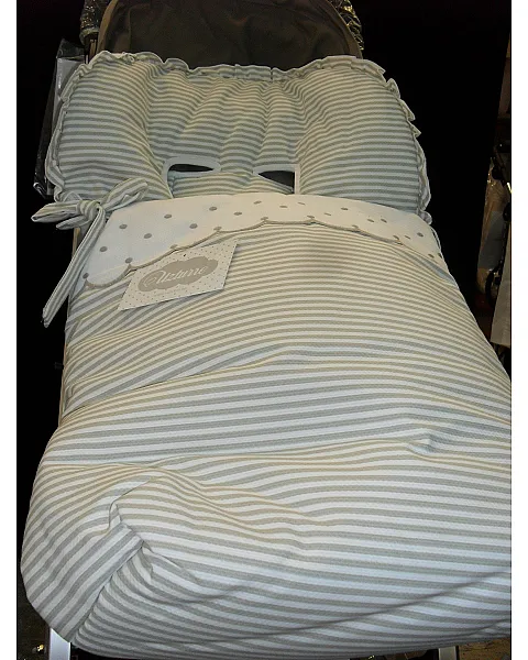 SACO DE SILLA Y PANERA A JUEGO(GRIS)