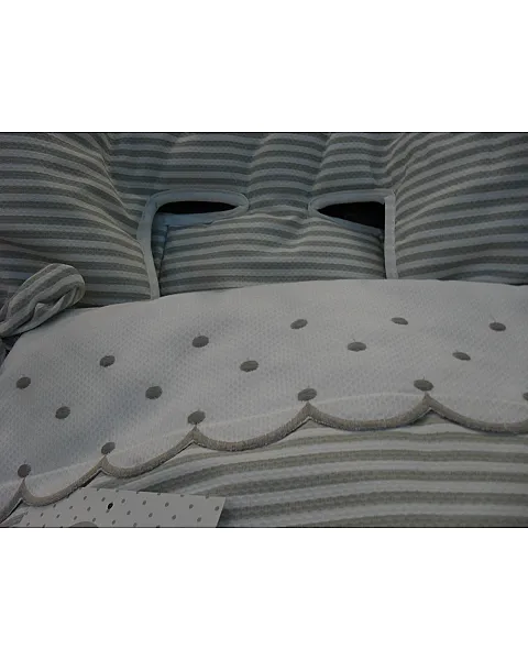 SACO DE SILLA Y PANERA A JUEGO(GRIS)