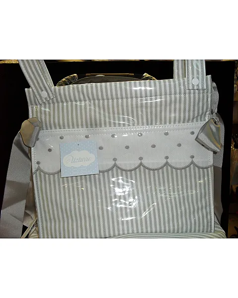 SACO DE SILLA Y PANERA A JUEGO(GRIS)