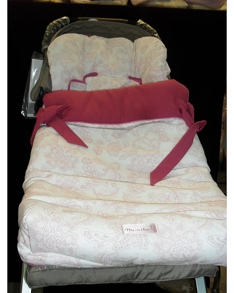 SACO DE SILLA Y PANERA A JUEGO (ROSA)