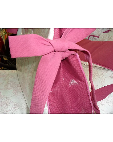 SACO DE SILLA Y PANERA A JUEGO (ROSA)