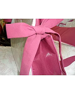 SACO DE SILLA Y PANERA A JUEGO (ROSA)