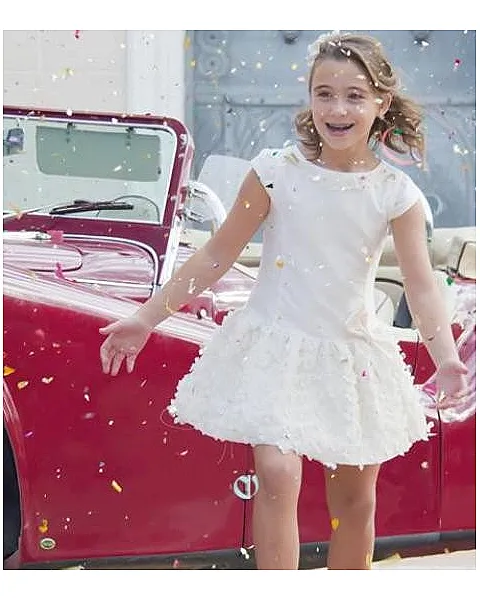 VESTIDO TALLE BAJO CEREMONIA